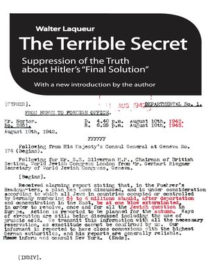 cover image of The Terrible Secret